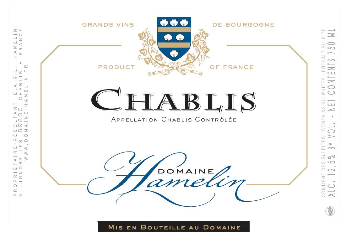 HAMELIN CHABLIS, Bourgogne, Frankrijk