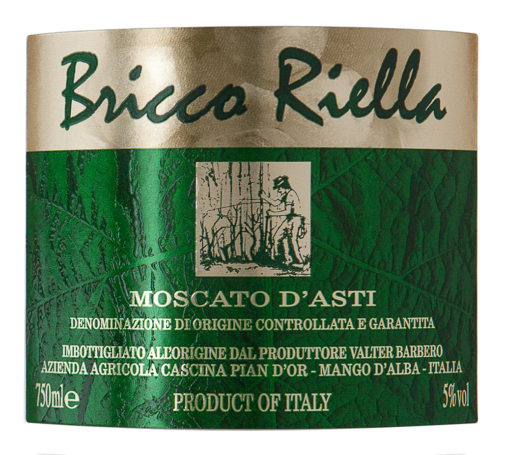 MOSCATO D'ASTI 'Bricco Riella', Piëmonte, Italië (per fles)