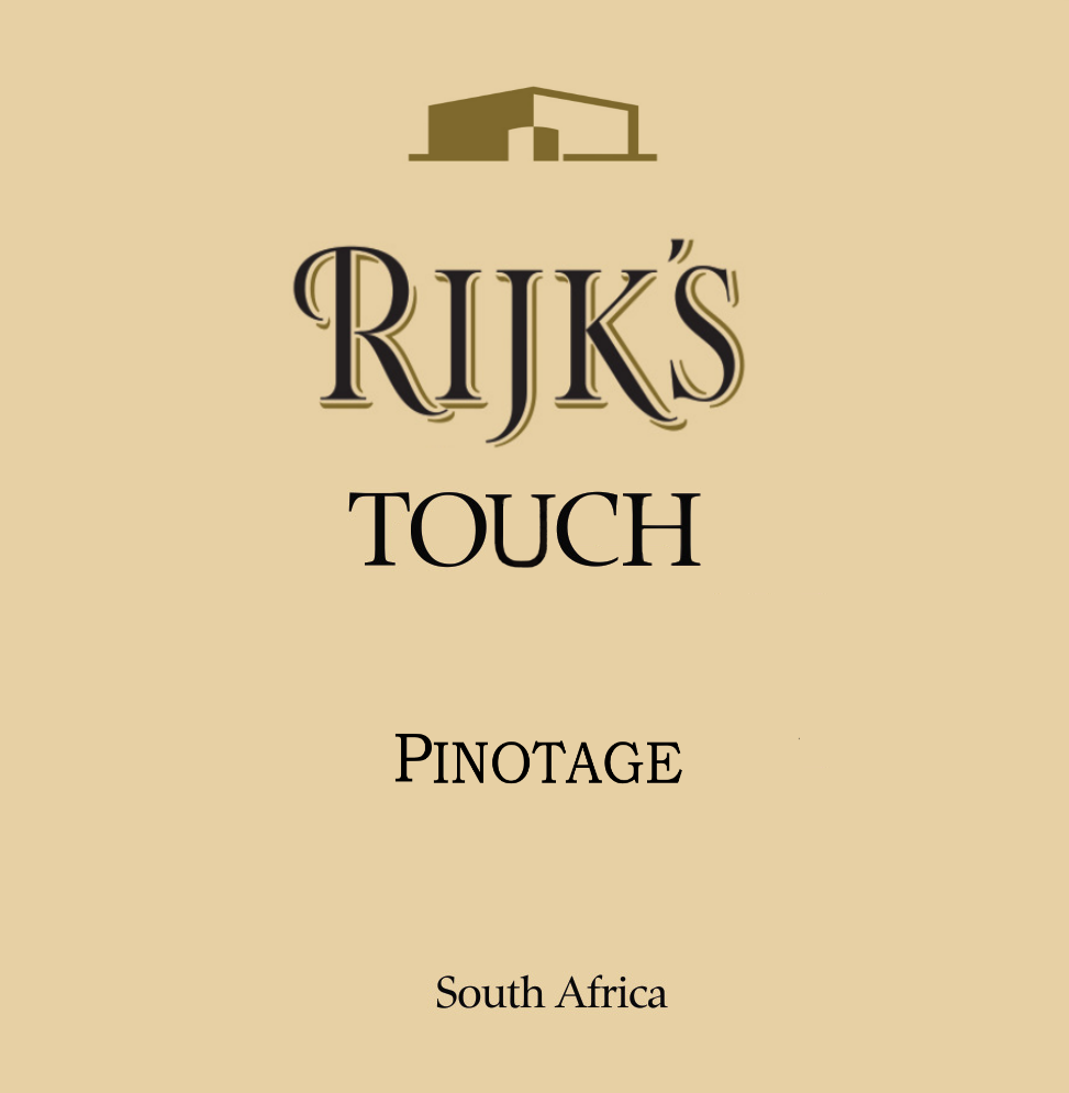 RIJK'S PINOTAGE 'Touch', Coastal Region, Zuid-Afrika