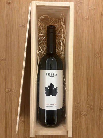 1-vaks kistje Rood - Catalunya Terra Calida Tempranillo, Cataluña, Spanje