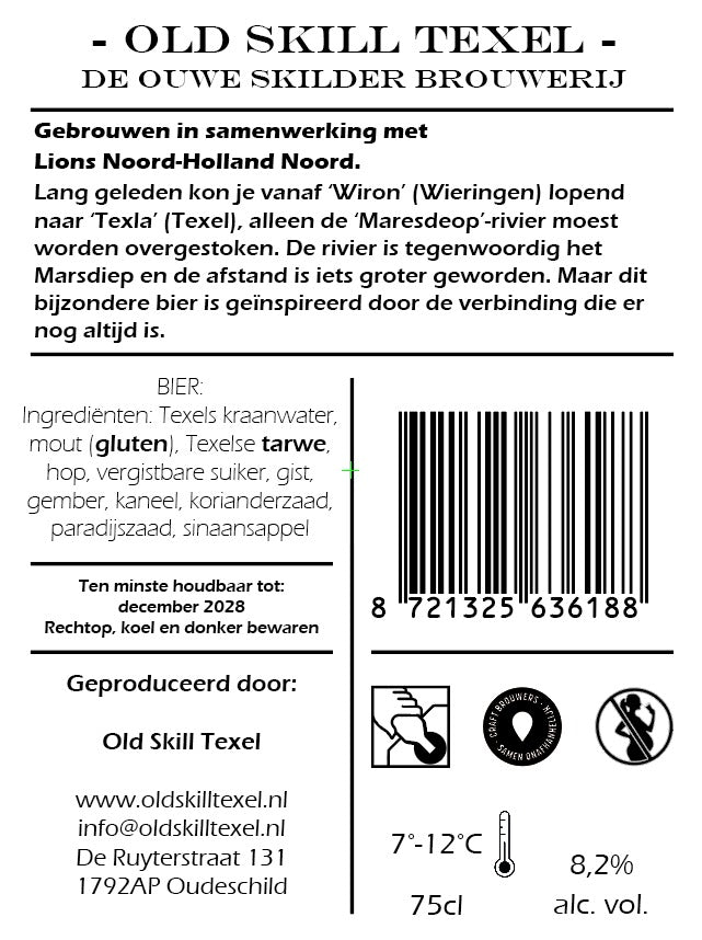 Bierpakket met "Over de Maresdeop" en "Kóóger Tripel"