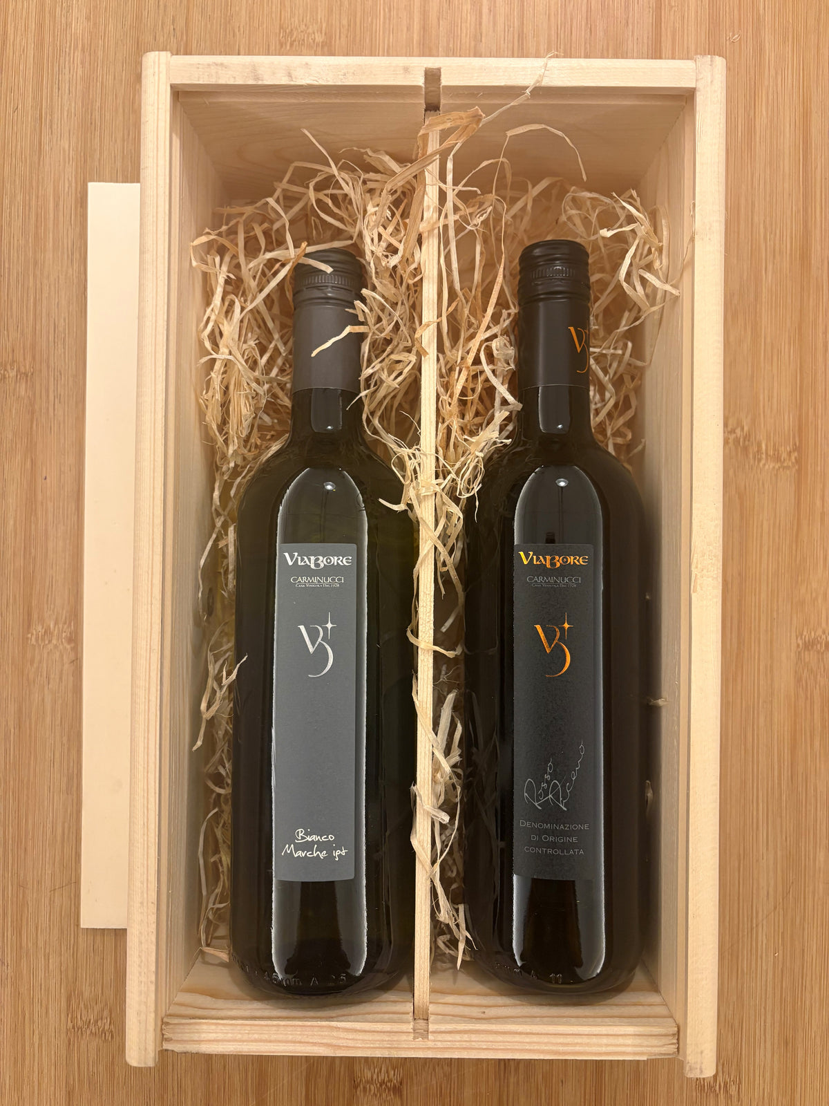 2-vaks kistje - Viabore Bianco & Rosso Piceno Viabore